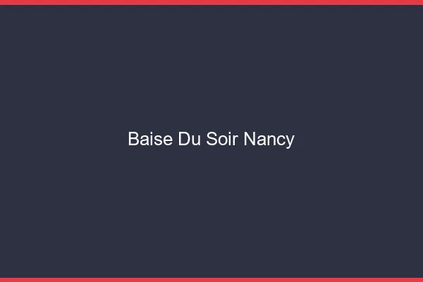 Baise Tonight Nancy